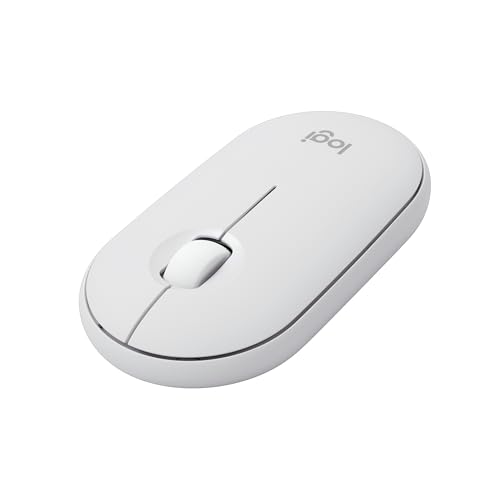 ロジクール ワイヤレスマウス PEBBLE MOUSE2 M350sOW 薄型 静音 Bluetooth Logi Bolt 無線 左右対称 E