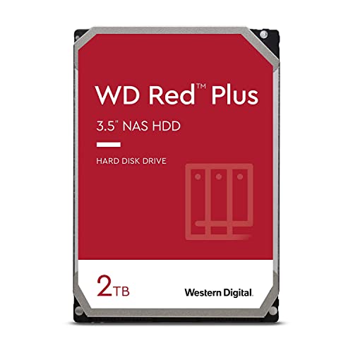 Western Digital ウエスタンデジタル WD Red Plus 内蔵 HDD ハードディスク 2TB CMR 3.5インチ SATA｜クロスワン　店
