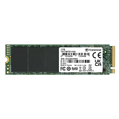 トランセンドジャパン トランセンド 1結核症 PCIe SSD M.2(2280) NVMe PCIe Gen3×4 TS1TMTE110Q-E【