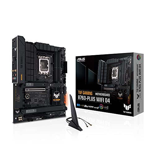 ASUS INTEL 第13.12時人 LGA1700 相応う B760 積み上げる マザ―ゲーム盤 TUF GAMING B760-PLUS WIFI