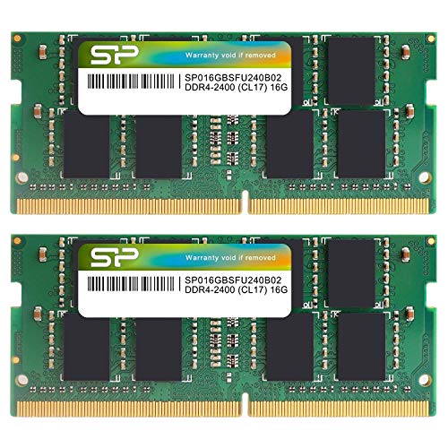 ケイ素樹脂力強さ 万覚え帳パソコン用記憶装置DDR4-2400(パソコン4-19200) 16GB×2枚 260Pin 1.2V CL17 SP032GBSF