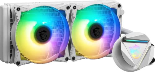 MSI MAG CORELIQUID 240R V2 WHITE 飾り気の無い水冷中央処理装置空調設備 240粍 LGA1700相応う FN1721