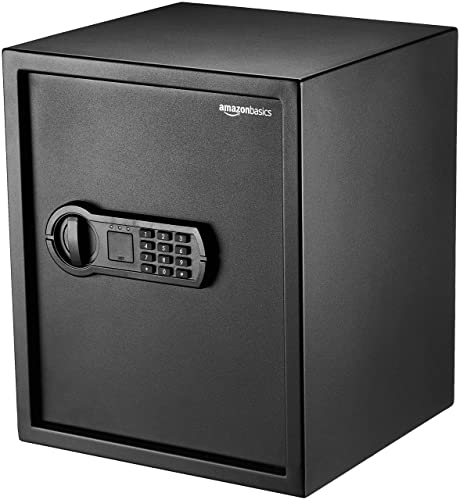 【未使用】Amazonベーシック金庫 指紋認証式 51L 35×33×50cm Amazon.co.jp: Amazonベーシック 金庫 家庭用 業務用 電子式