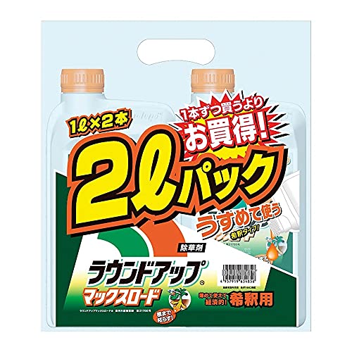 日産化学工業 除草剤 ラウンドアップマックスロード 1L×2本パック