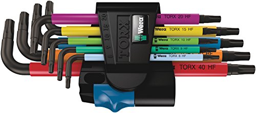Wera(ヴェラ) 05024179001 | 967SL トルクスHF マルチカラーヘックスキーセット 【日本正規品】