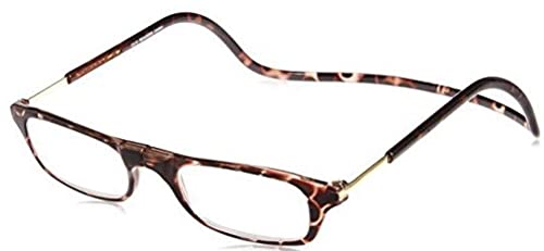 (クリックリーダー)Clic Readers 老眼鏡・リーディンググラス ブラウン +1.00
