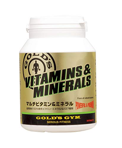 ゴールドジム(GOLD'S GYM) マルチビタミン&ミネラル 360粒 8,704円