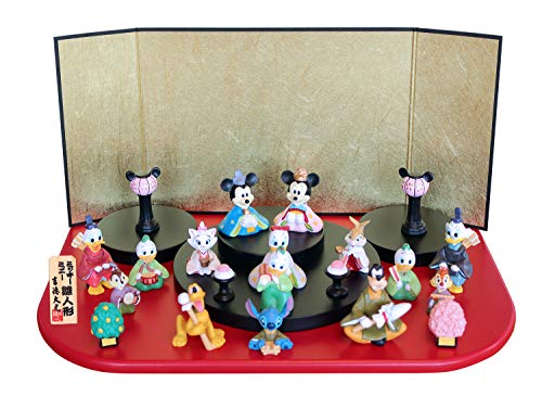 吉徳 ひな人形 コンパクト ディズニーキャラクター 段飾り 183118|クロスワン 店