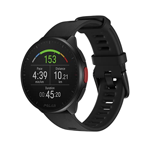 POLAR (ポラール) ポラール ペーサー （ Polar Pacer） GPS ランニングウォッチ 【日本定め事品】 ナイト爵黒いこと S-L