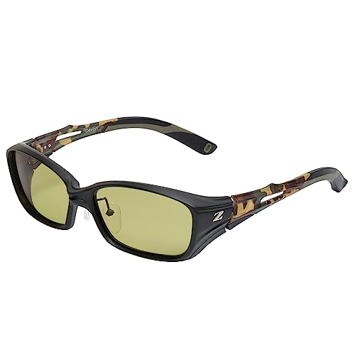 Zeque(ゼクー) 偏光黒眼鏡 Devon(デヴォン) F-1993 ウッドランド家鴨 EASE GREEN