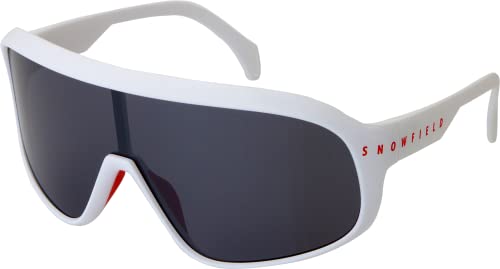 SNOW FIELD スノーフィールド F3 SNOWFIELD SF-02 MAW マットホワイトメンズ 偏光サングラス スポーツサングラス