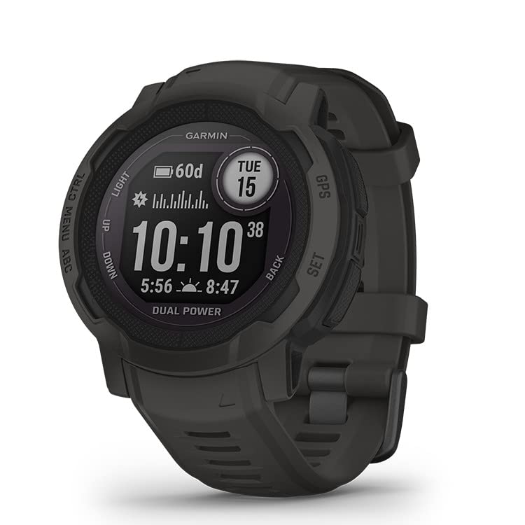 楽天市場】GARMIN(ガーミン) Instinct 2 Dual Power Graphite 直径45mm 