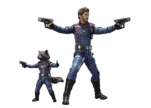 S.H.フィギュアーツ スター・ロード＆ロケット・ラクーン（ガーディアンズ・オブ・ギャラクシー：VOLUME 3）約150mm 約60mm PV｜クロスワン　店