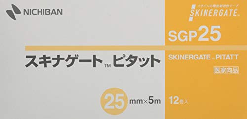 ニチバン スキナゲート ピタット 25mm×5m SGP25 低刺激 ムレにくい 伸縮性