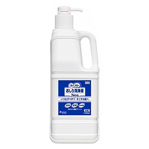 おしり洗浄液Neo(ライ無償性) 本体 1750mL /8-2844-12 車椅子-介護用品-移動・歩行支援用品
