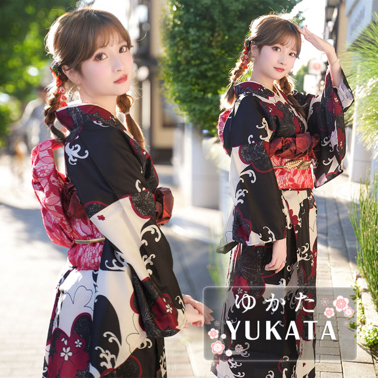 浴衣　赤黒 xtyykt-2901.jpg