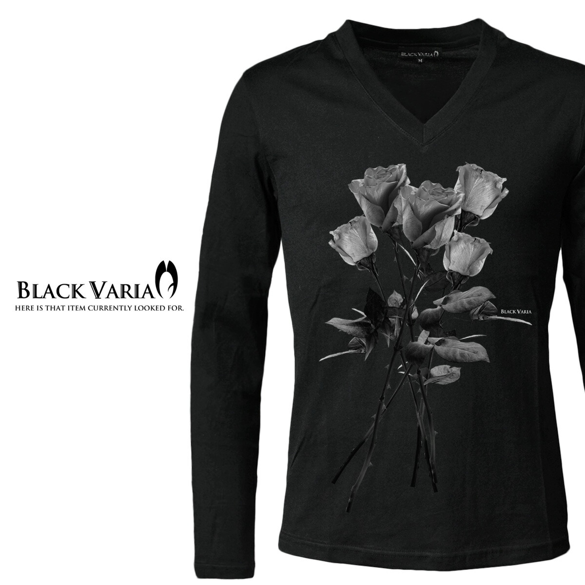メンズ Tシャツ フラワー ロゴ レタリング クルーネック a0913 rehacer tシャツ : Flower Logo Wide CS / フラワーロゴワイド