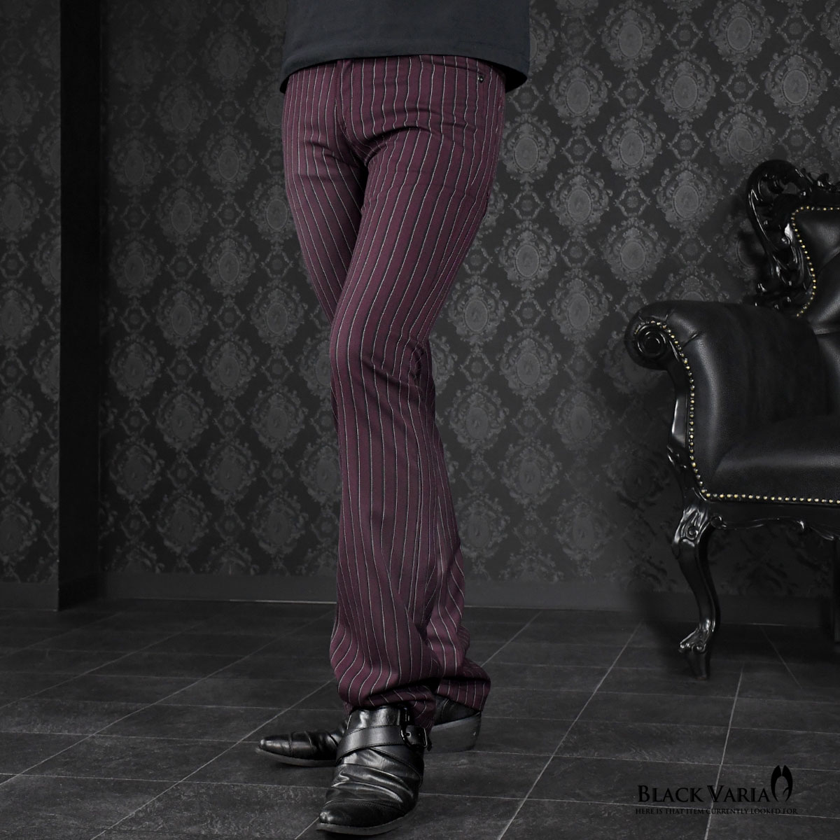 楽天市場】BLACK VARIA ブラックバリア blackvaria ロングパンツ