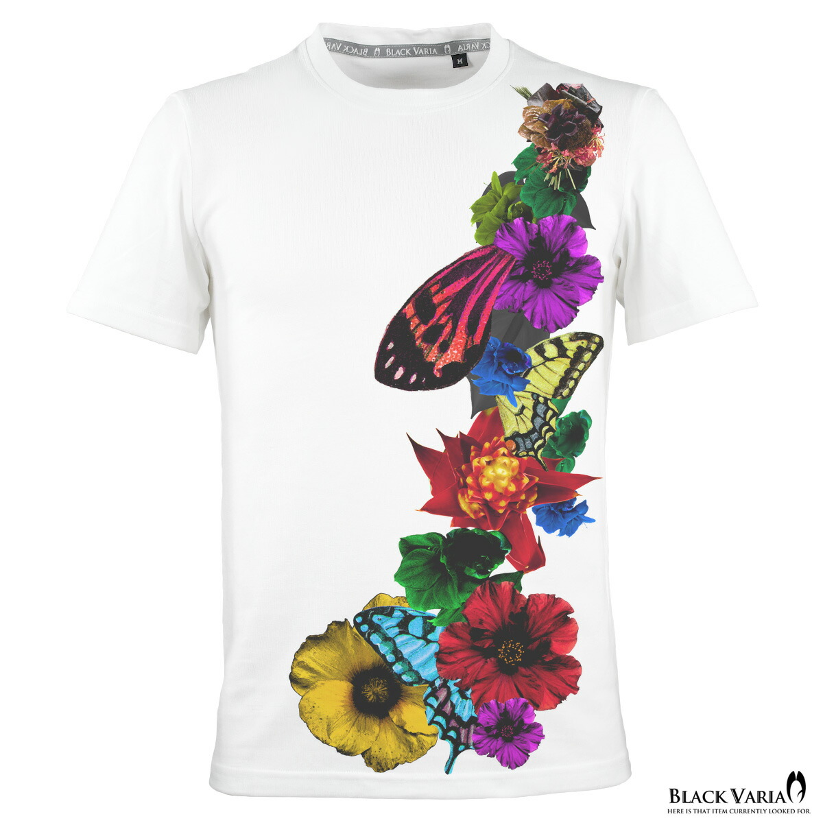 ヴァレンティノ　Tシャツ　花柄　フラワー　ブラック 中古・古着通販】VALENTINO (ヴァレンティノ) 23SS Flower