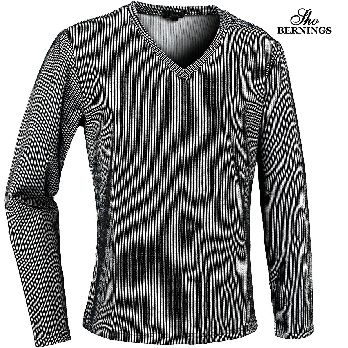 楽天市場】Tシャツ Vネック ストライプ柄 ジャガード メンズ シンプル