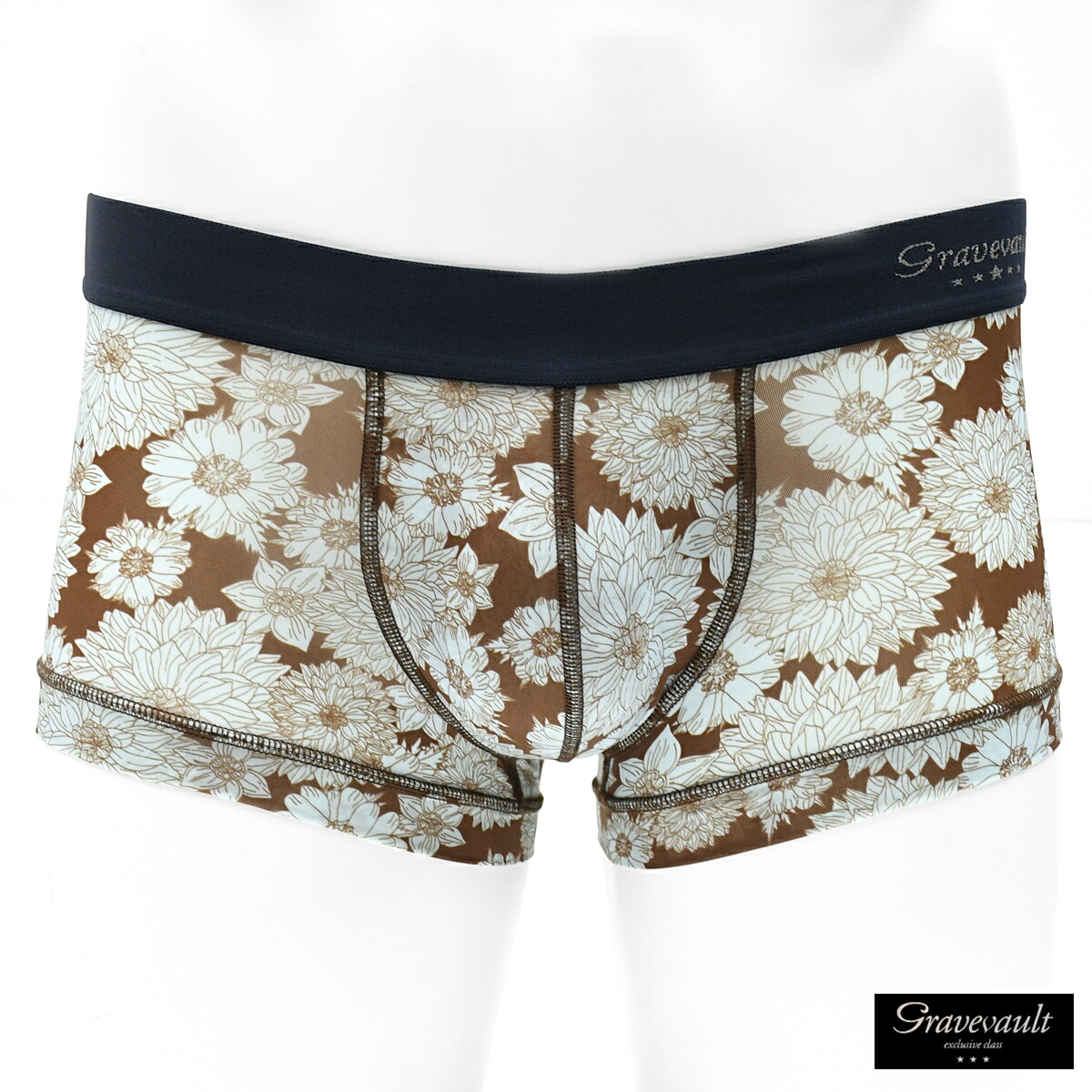 楽天市場】ボクサーパンツ ローライズ 花柄 パンツ 日本製 アンダー