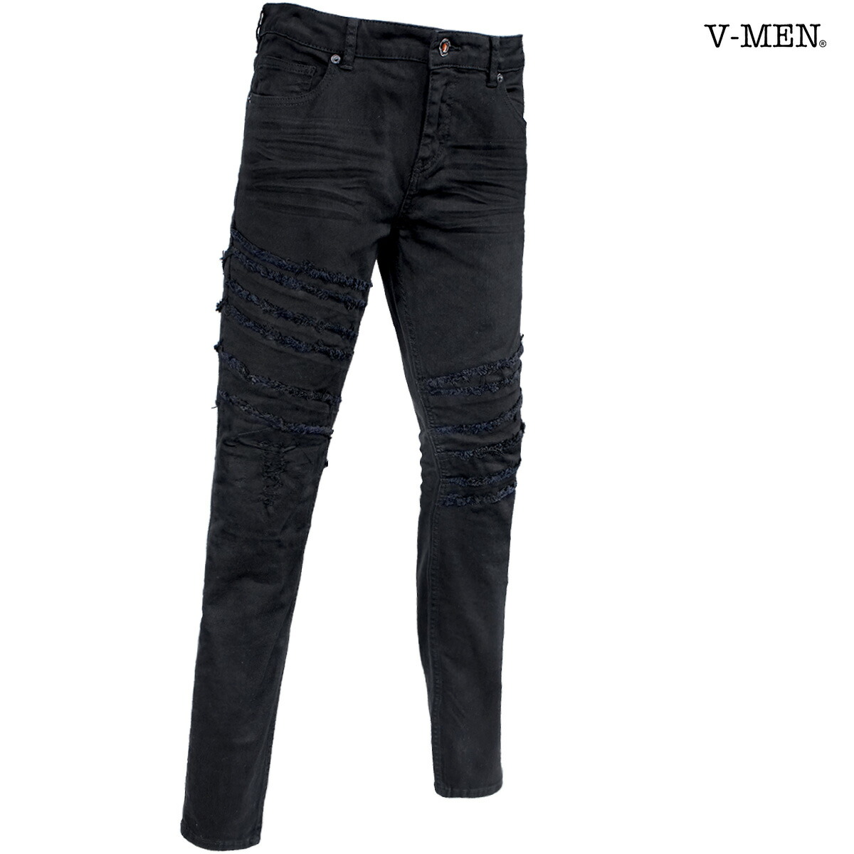 楽天市場】デニム ケミカルウォッシュ ストレッチ ストレート メンズ