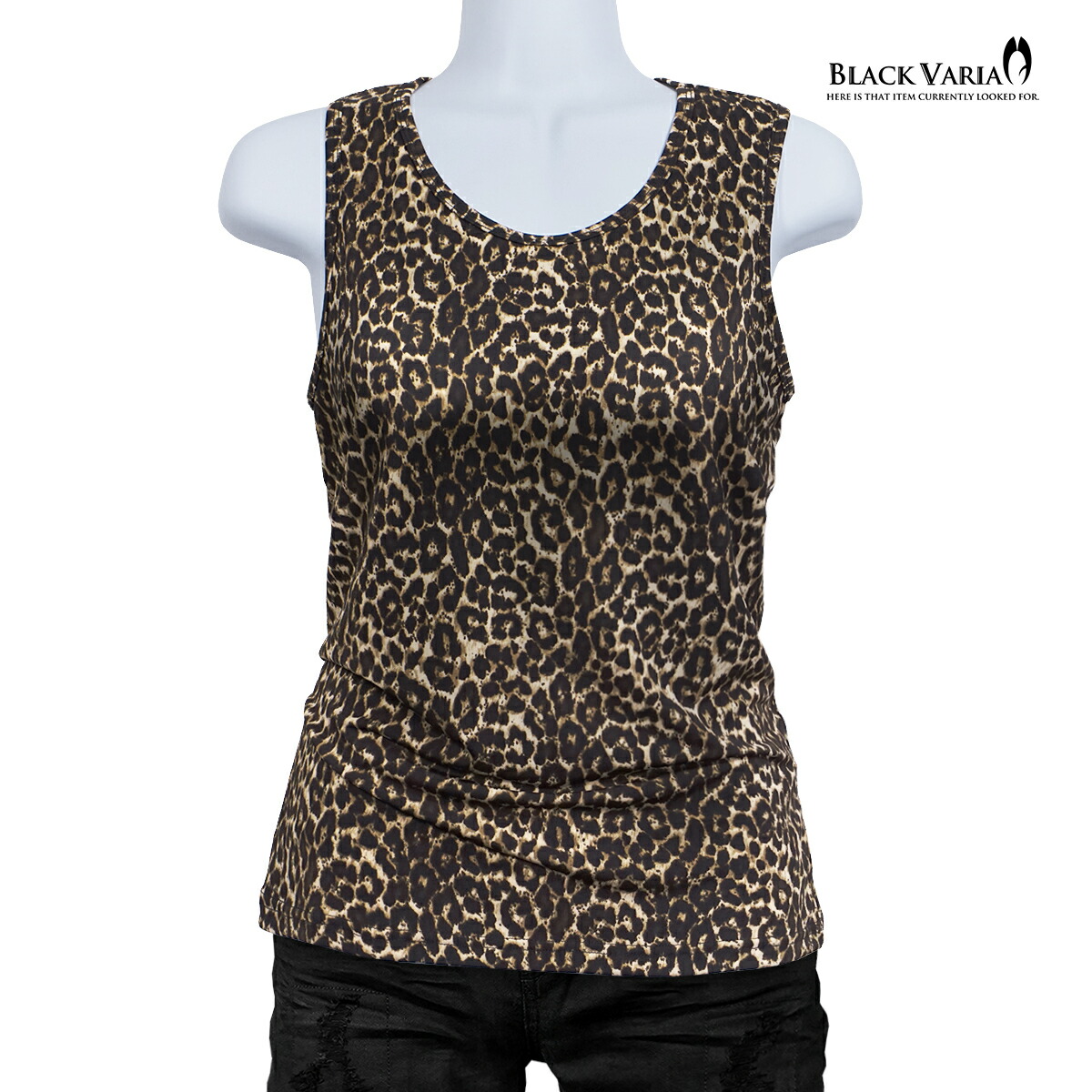 楽天市場】BLACK VARIA ブラックバリア blackvaria タンクトップ 光沢