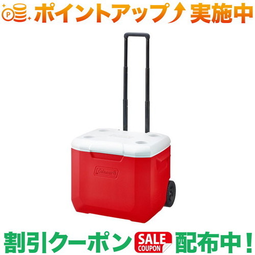 クーポン券別れ別れ中★(電話を掛けるマン)Coleman 車輪空調設備 60QT 赤いこと 白いこと