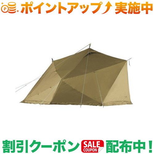 クーポン配布中★(ユニフレーム)UNIFLAME REVOスクエアテント4 TAN|クロスキャンパー