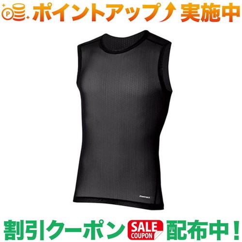 クーポン配布中★(ファイントラック)Finetrack ドライレイヤークールノースリーブ (ブラック) | MEN'S