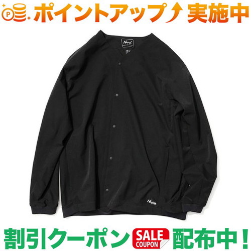 クーポン券別れ別れ中★(ナンガ)NANGA 一点大気圏 COMFY CARDIGAN  (P.BLACK)