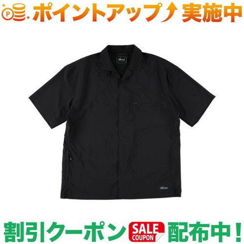 引き換え証散り散り中★(ナンガ)NANGA PLC 慰安旅行 遊撃手衣袂 プルオーバー  (BLACK)