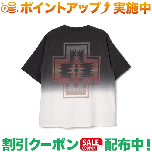 クーポン配布中★(ペンドルトン)PENDLETON ジャージーグラデーションダイ MW Tシャツ  (チャコール)