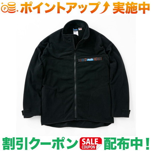 クーポン配布中★(カブー)KAVU フルジップ フリーススローシャツ BlackBean M