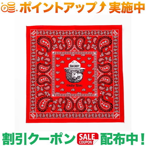 【楽天市場】クーポン配布中★(The Printed Image)プリンティッドイメージ ネイチャープリントバンダナ SMOKEY