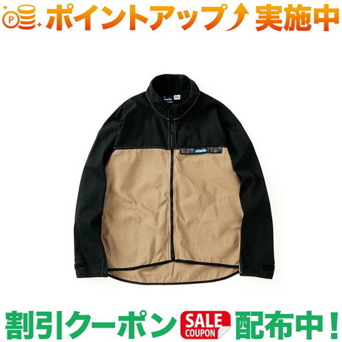 クーポン配布中★(カブー)KAVU メンズ フルジップスローシャツ ノースウエストアグリー S