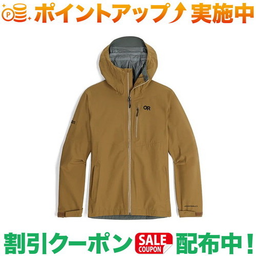 クーポン配布中★(アウトドアリサーチ)OUTDOOR RESEARCH メンズ フォーレイ 3レイヤー ジャケット (コヨーテ) S｜クロスキャンパー