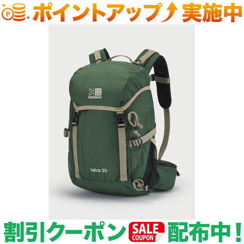 クーポン配布中★(カリマー)karrimor tatra 20 F.Green|クロスキャンパー