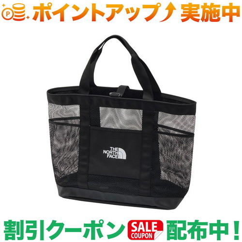 クーポン配布中☆(THE NORTH FACE)ザ・ノース・フェイス グラットンメッシュトートS (ブラック)