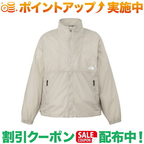 クーポン配布中★(ザ・ノース・フェイス)THE NORTH FACE コンパクトブルゾン (フォッシルアイボリー)