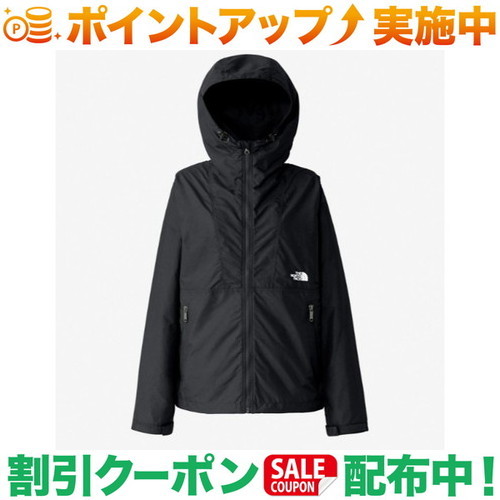 クーポン配布中★(ザ・ノース・フェイス)THE NORTH FACE コンパクトジャケット (ブラック)