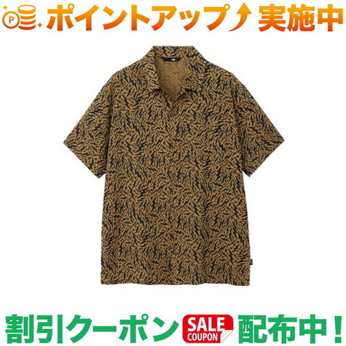 クーポン配布中☆(THE NORTH FACE)ザ・ノース・フェイス レイジーライトニングシャツ (ライトニングキャメル)