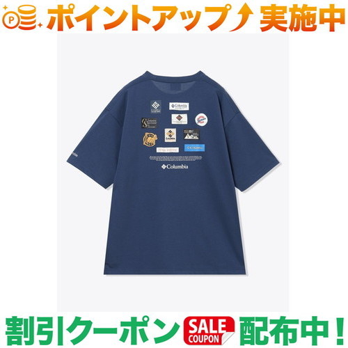 クーポン配布中★(コロンビア)Columbia スタックブルックグラフィックショートスリーブTシャツ (Dark Mountain)