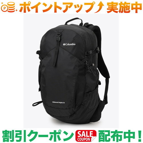 クーポン配布中★(コロンビア)Columbia ワイルドウッドハイツ30Lバックパック (Black)