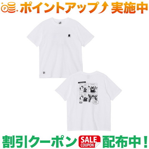 クーポン配布中★(チャムス)CHUMS ノットアブービーバード！Tシャツ (White)