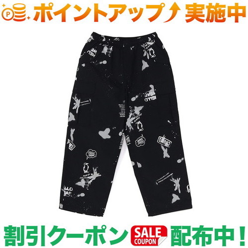 クーポン配布中★(チャムス)CHUMS 守矢努 ミリタリーカーゴパンツ (Black)