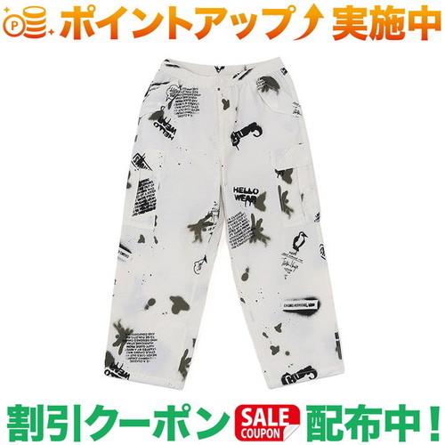 クーポン配布中★(チャムス)CHUMS 守矢努 ミリタリーカーゴパンツ (White)