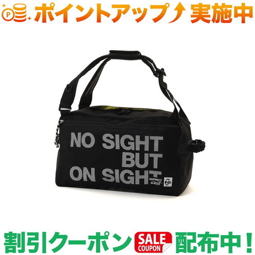 クーポン配布中★(チャムス)CHUMS 26モンキーマジックメッシュポケットスモールボストン35 (Black)