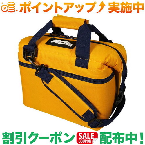 クーポン配布中★(エーオークーラーズ)AO coolers 9パック キャンバス ソフトクーラー (メイズイエロー)