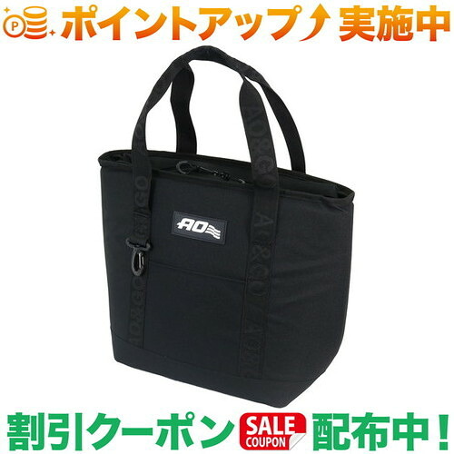 クーポン券別れ別れ中★(エーオークーラーズ)AO coolers 帆布 ソフトクーラートート (黒いこと)
